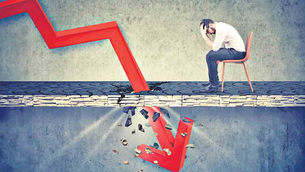 Stock Market | భారీ నష్టాల్లో ముగిసిన స్టాక్‌ మార్కెట్లు..!