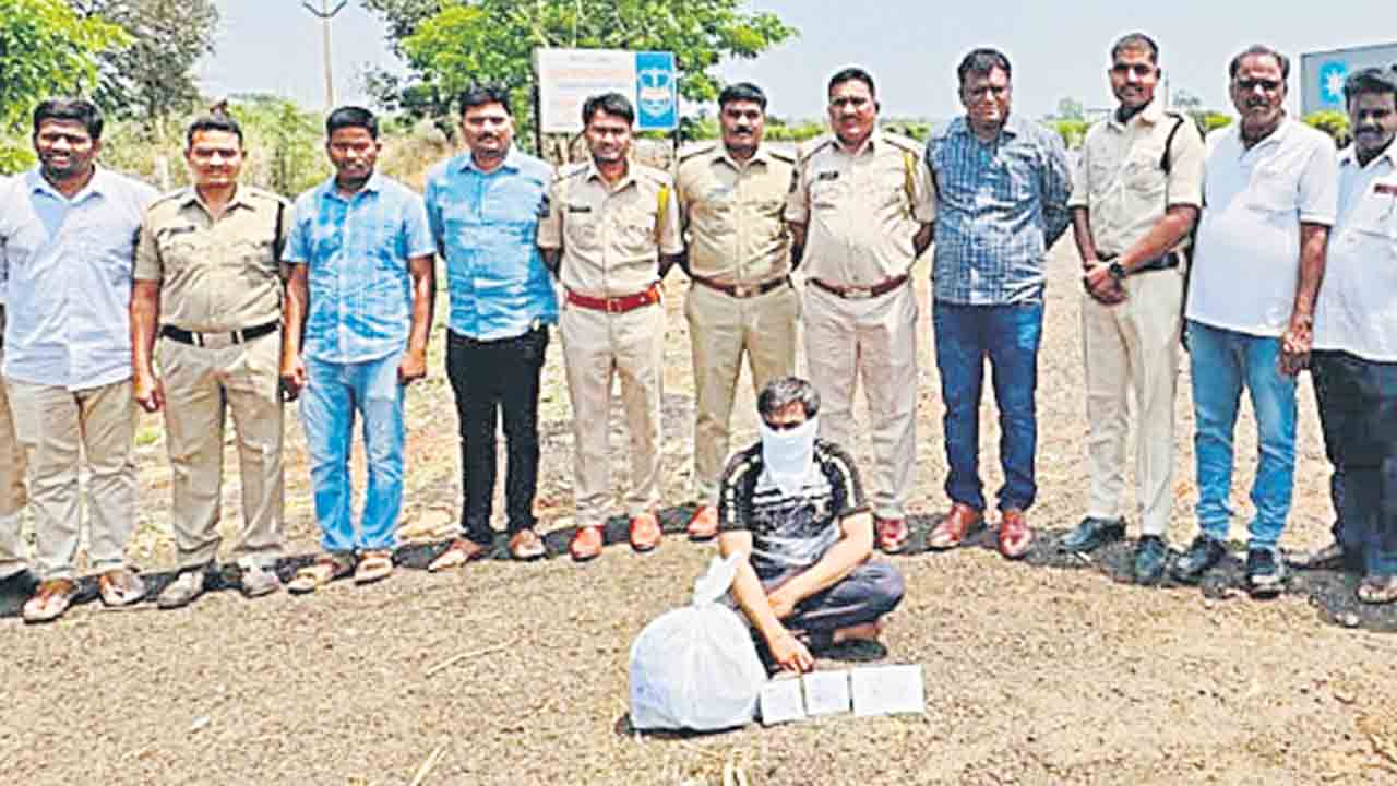 మత్తు పదార్థాల పట్టివేత