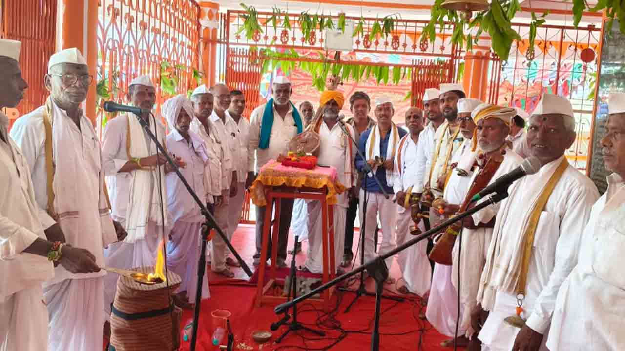 హనుమాన్ మందిరంలో అఖండ హరినామ సప్తాహం ప్రారంభం