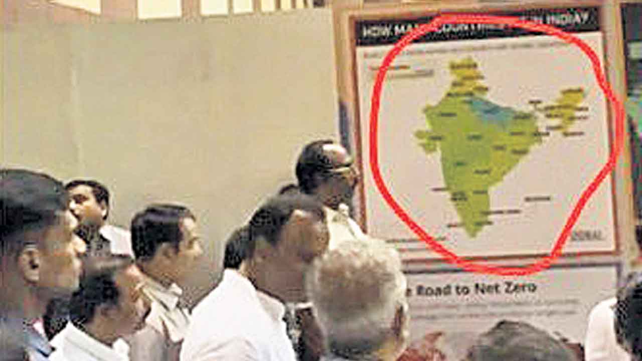 India Map | భారత్‌ సమ్మిట్‌లో ఇండియా మ్యాప్‌ వివాదం.. కాంగ్రెస్‌ పార్టీపై విమర్శల వెల్లువ