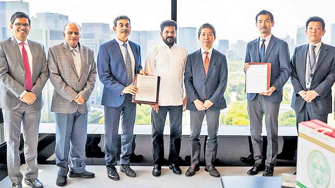 Future City | ఫ్యూచర్ సిటీలో జపాన్ ఇండస్ట్రీ.. వెయ్యి కోట్ల పెట్టుబడితో మారుబెనీ నెక్స్ జనరేషన్ పార్కు!