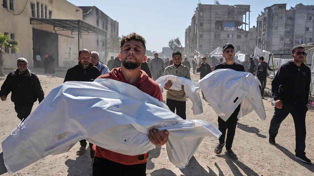 ఇజ్రాయెల్‌ దాడి.. గాజాలో 90 మంది మృతి