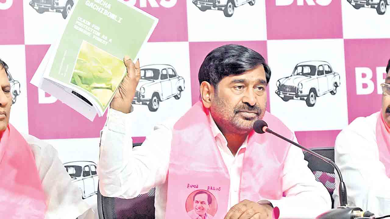 కేసీఆర్‌ది హరితహారం.. కాంగ్రెస్‌ది హరితసంహారం