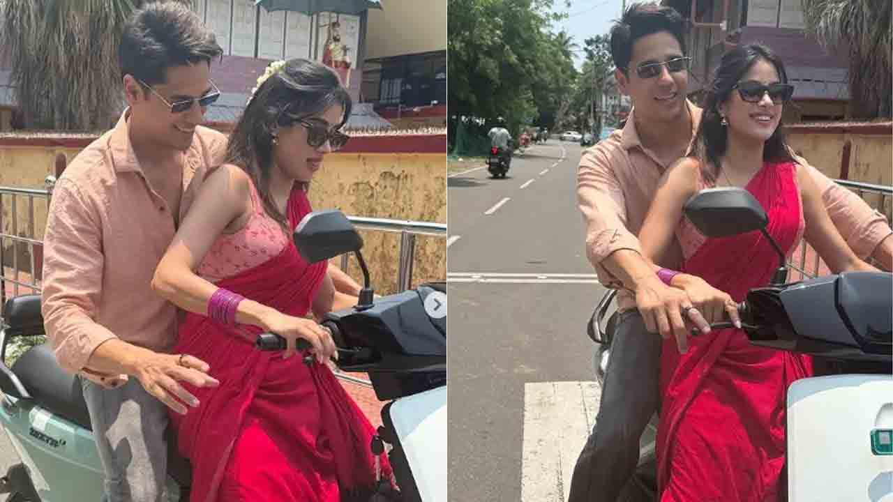 Janhvi Kapoor | జాన్వీకపూర్‌కి స్కూటీ నేర్పించిన స్టార్‌ నటుడు.. ఫొటోలు వైరల్‌