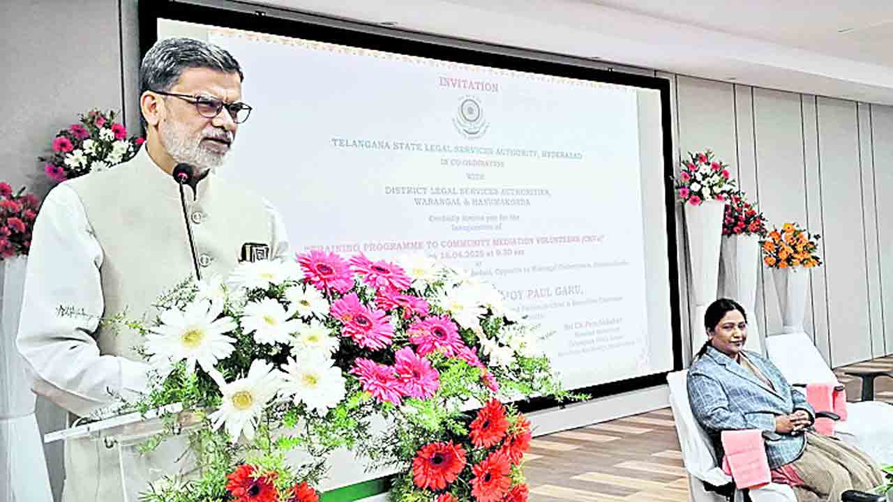 సమాజశాంతిని బాధ్యతగా తీసుకోవాలి