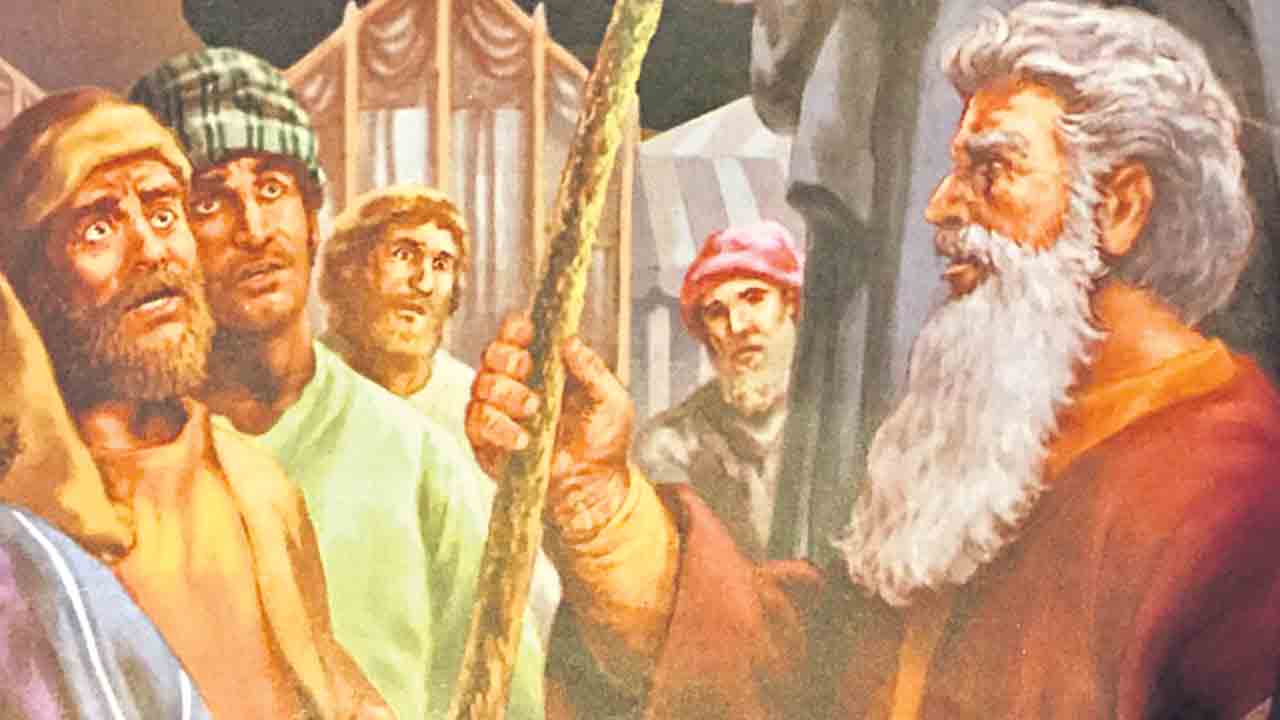 చివురించిన చేతికర్ర