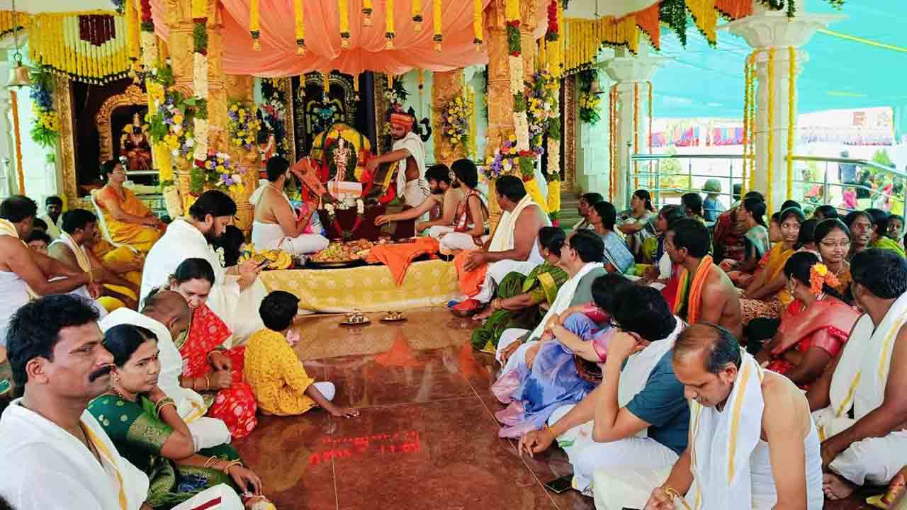 Brahmotsavam | బ్రహ్మోత్సవాల్లో వైభవంగా వెంకటేశ్వర స్వామి కల్యాణం