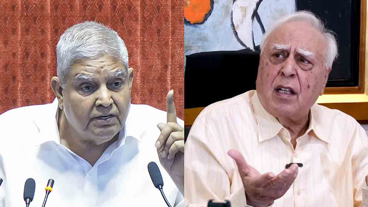 Kapil Sibal On Dhankhar | రాజ్యసభ ఛైర్మన్‌ రాజకీయ వ్యాఖ్యలు చేయడం ఎప్పుడూ   చూడలేదు: కపిల్ సిబల్