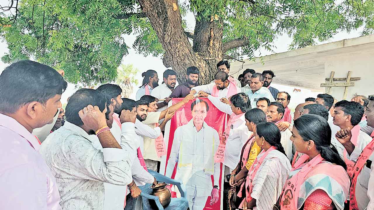 కేసీఆర్‌ కృషితోనే సాగు సస్యశ్యామలం