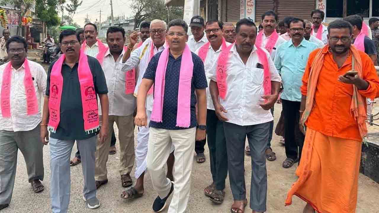 ర్యాలీగా.. ఇంటింటికీ తిరుగుతూ..