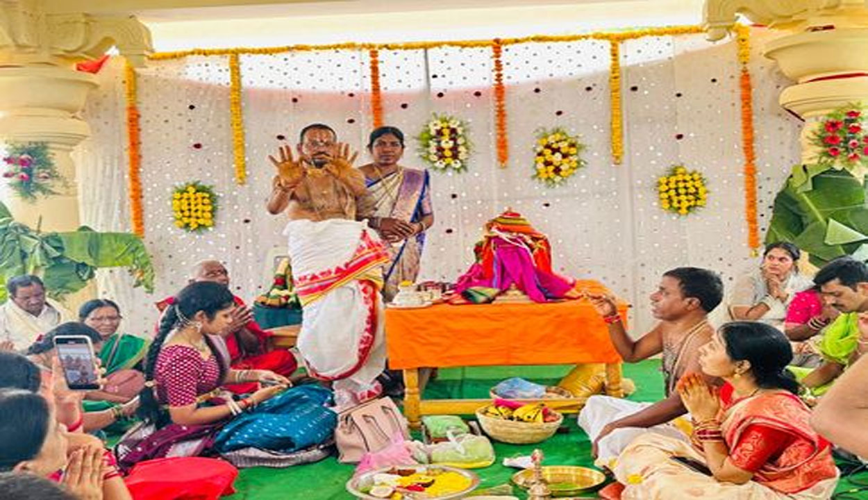MAMIDIPALLY | వైభవంగా మామిడిపల్లిలో రాములోరి కల్యాణం