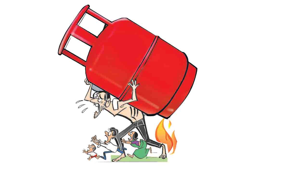 వంటింట్లో గ్యాస్‌ మంట