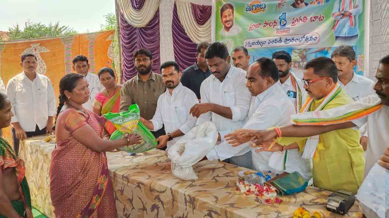 MLA Velma Bojju Patel | పేద కుటుంబాలకు పౌష్టికాహారాన్ని అందించడానికే సన్నబియ్యం : ఎమ్మెల్యే వెల్మ బొజ్జు పటేల్‌