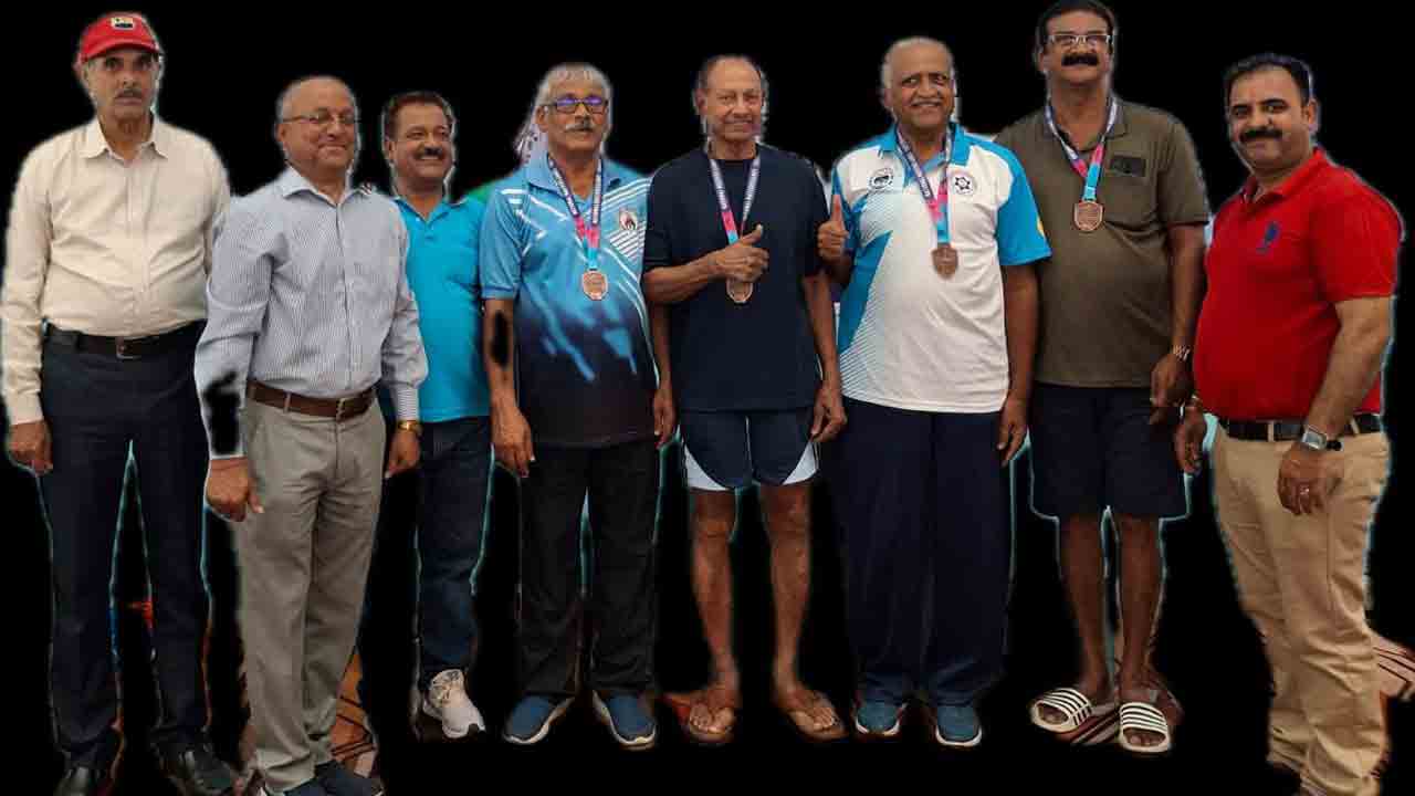 Marri Lakshman Reddy | 81 ఏండ్ల వయస్సులో.. స్విమ్మింగ్‌ పోటీల్లో మర్రి లక్ష్మణ్ రెడ్డికి 5 పతకాలు