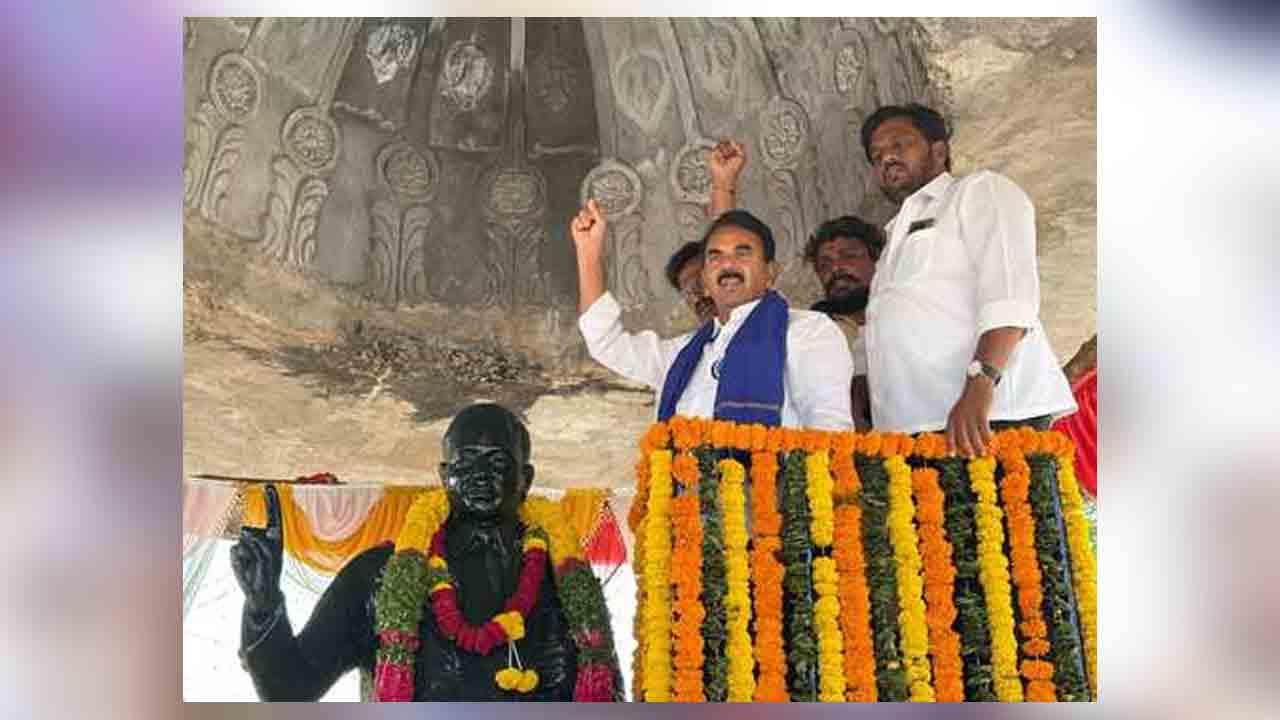 Minister Jupally Krishna Rao | అంబేద్కర్ స్ఫూర్తితో గ్రంథాలయాలు, క్రీడల అభివృద్ధికి కృషి : మంత్రి జూపల్లి కృష్ణారావు