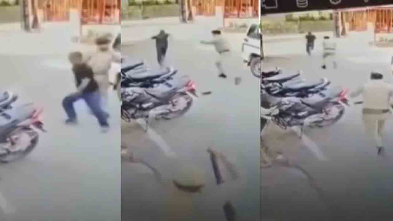 Watch: టాయిలెట్‌ కోసం పోలీస్ వ్యాన్‌ నుంచి దిగిన నిందితుడు.. తర్వాత ఏం జరిగిందంటే?