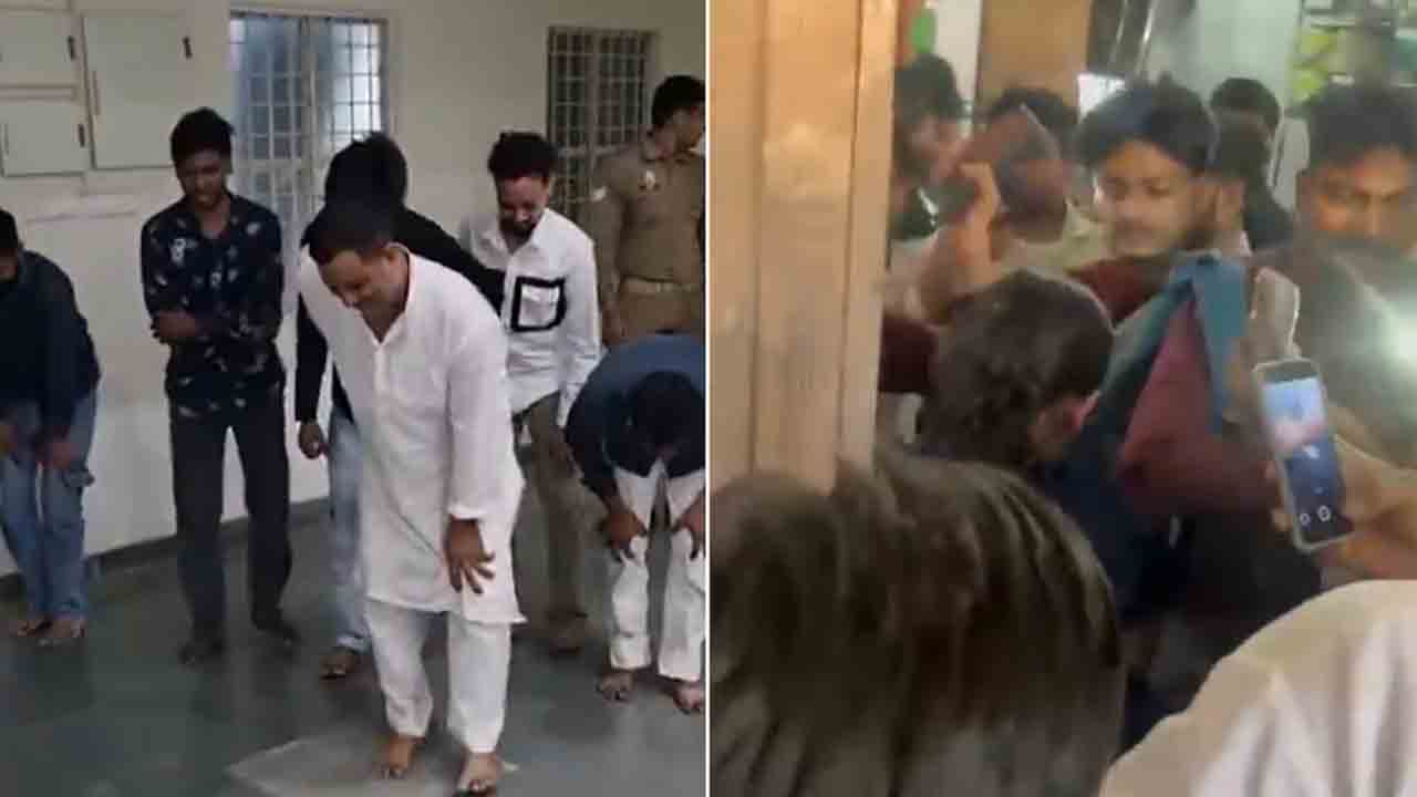 Woman stripped off hijab | హిందూ వ్యక్తి బైక్‌పై ముస్లిం మహిళ.. అడ్డుకుని హిజాబ్‌   తొలగించి వారిని కొట్టిన ముస్లింలు