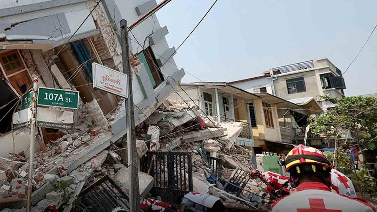 Myanmar | 3,354కు చేరిన మయన్మార్‌ భూకంపం మృతుల సంఖ్య