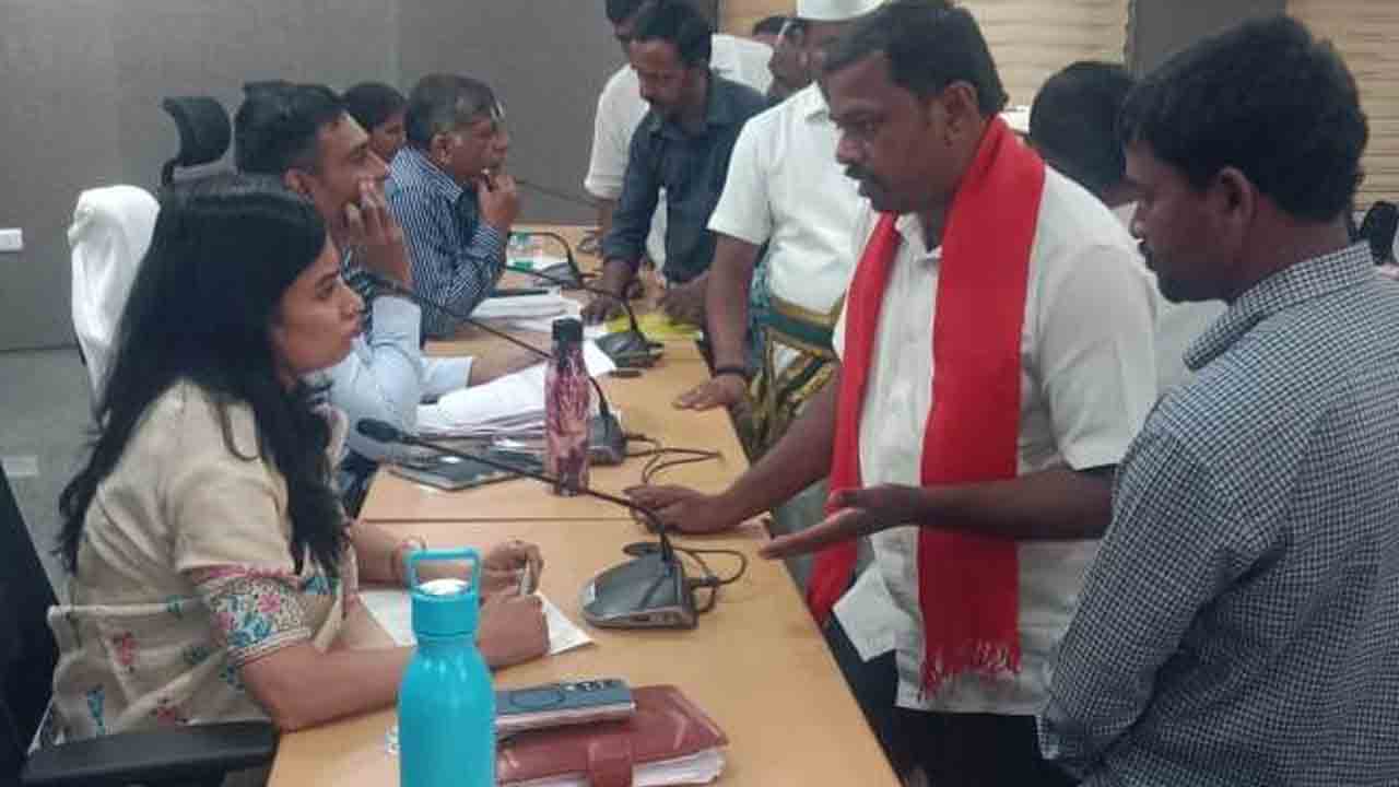 Panchayati Labourers | ముంపు గ్రామాల పంచాయతీ కార్మికులకు వేతనాలు చెల్లించాలి : సీఐటీయూ
