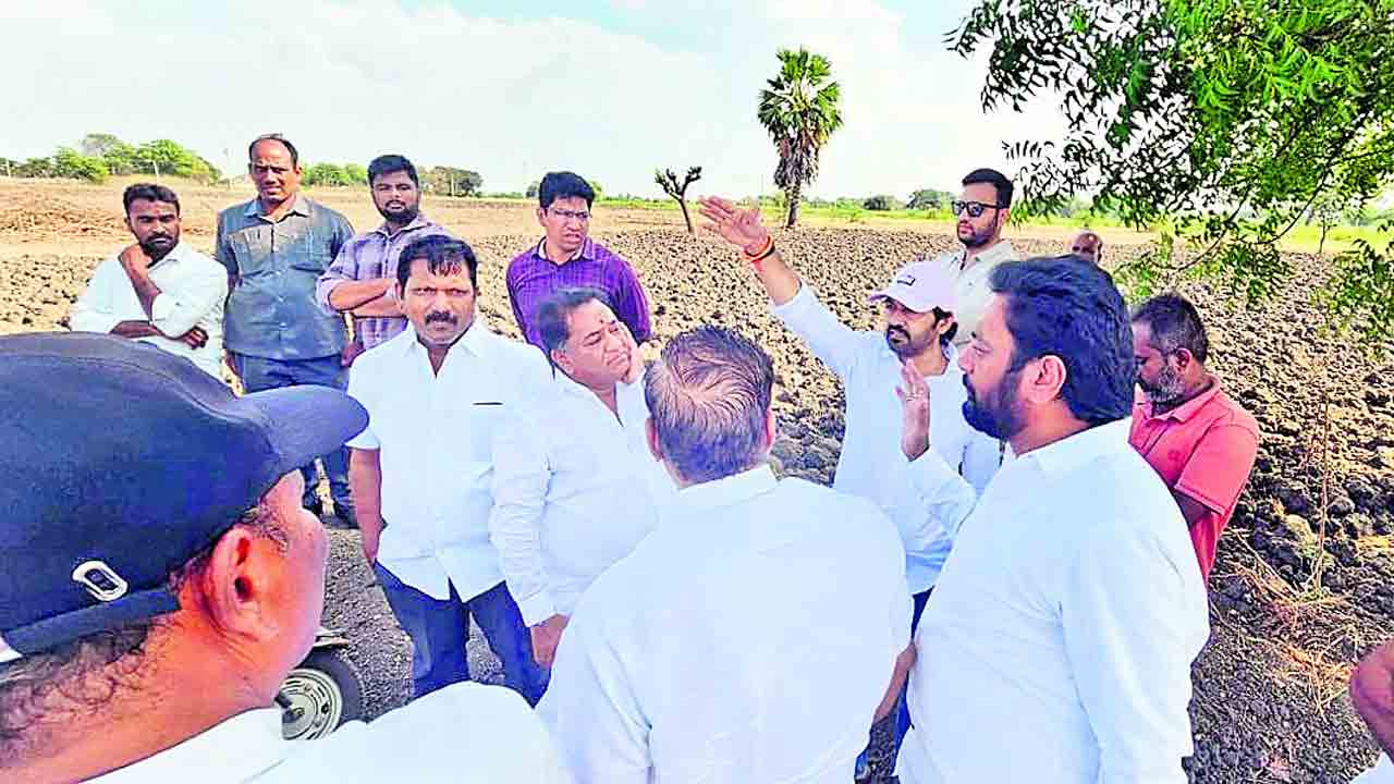 మహాసభ పనులు ముమ్మరం