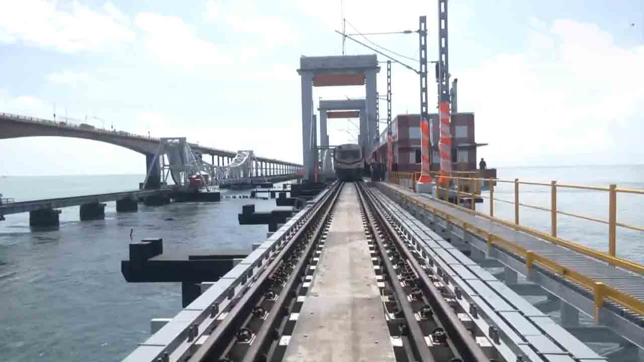 Pamban Rail Bridge | రేపు పంబన్‌ రైల్‌ బ్రిడ్జిని ప్రారంభించనున్న ప్రధాని మోదీ