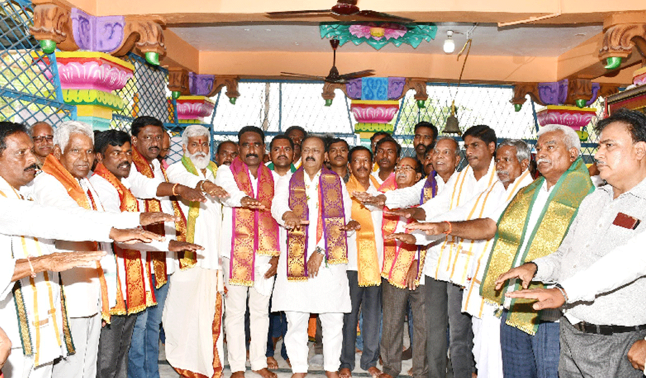 Chukkapur Lakshmi Narasimha Temple | చుక్కాపూర్ లక్ష్మీ నరసింహ ఆలయ అభివృద్ధికి కృషి