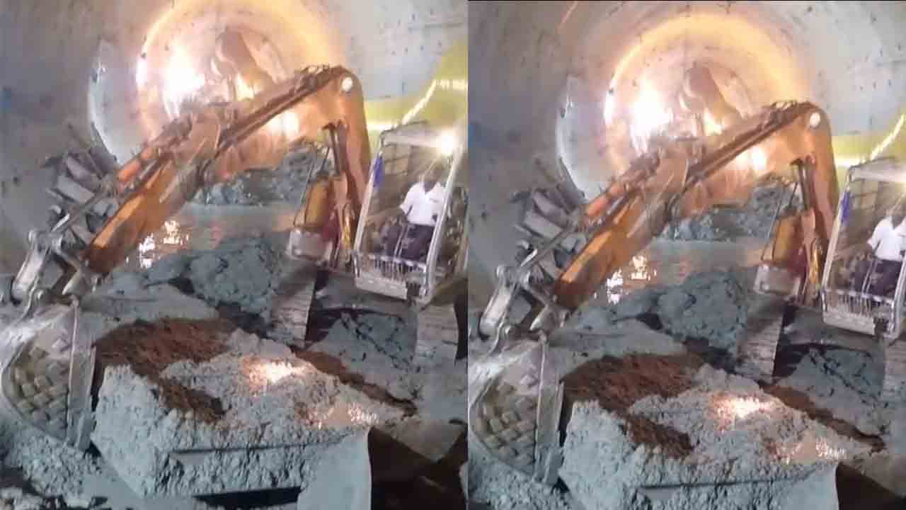 SLBC Operation | ఎస్‌ఎల్‌బీసీ సొరంగంలో కొనసాగుతున్న సహాయక చర్యలు.. ఇంకా లభించని ఆరుగురి కార్మికుల ఆచూకీ