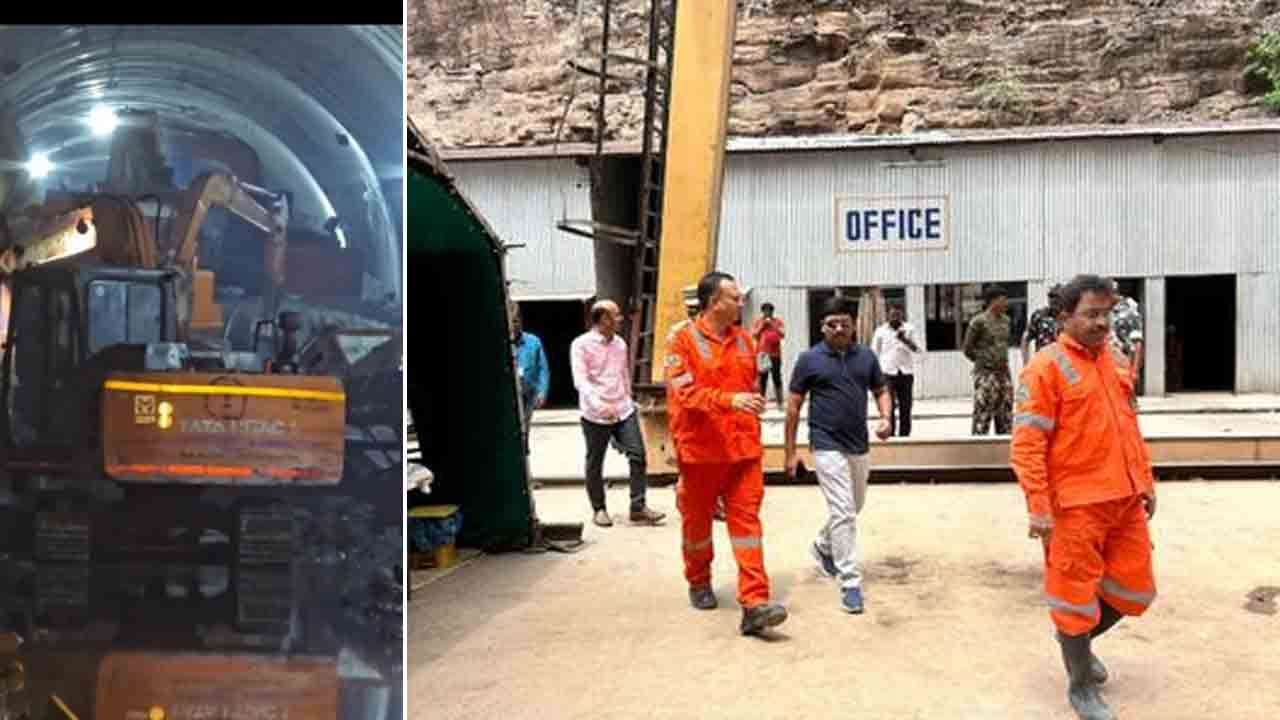 SLBC Tunnel | ఎస్‌ఎల్‌బీసీ సొరంగంలో వెంటిలేషన్ వ్యవస్థ పునరుద్ధరణ