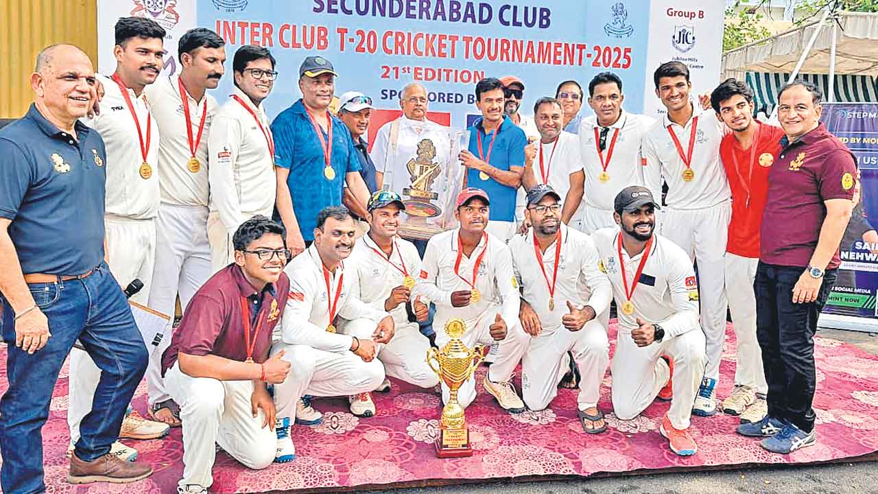 ఇంటర్‌ క్లబ్‌ టీ20 విజేతగా సికింద్రబాద్‌