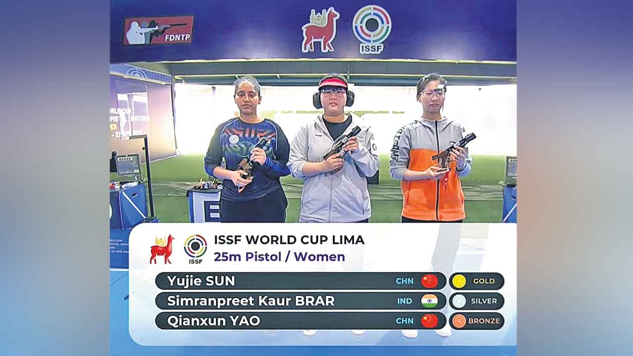 సిమ్రన్‌ప్రీత్‌కు రజతం