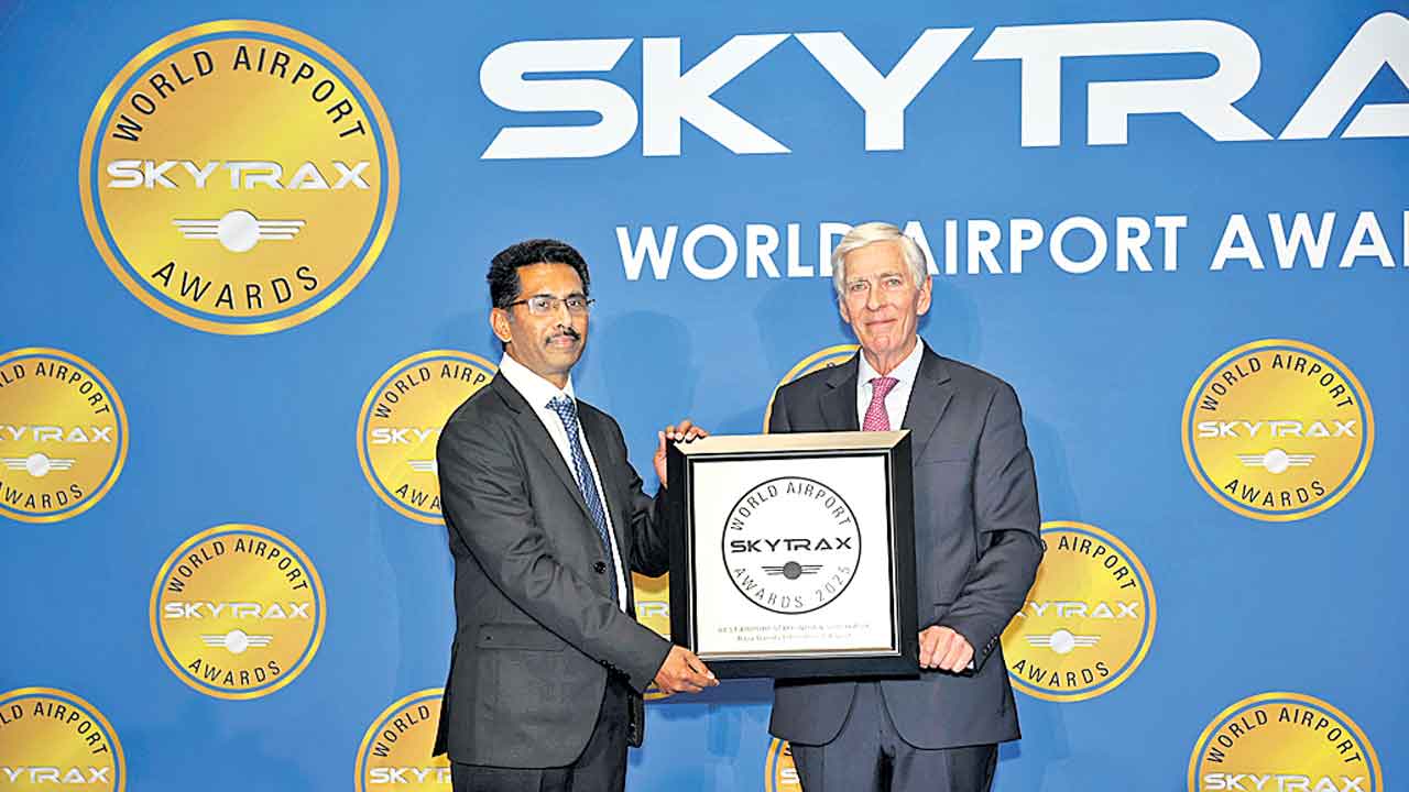 జీఎమ్మార్‌ ఎయిర్‌పోర్ట్‌కు మరో అవార్డు