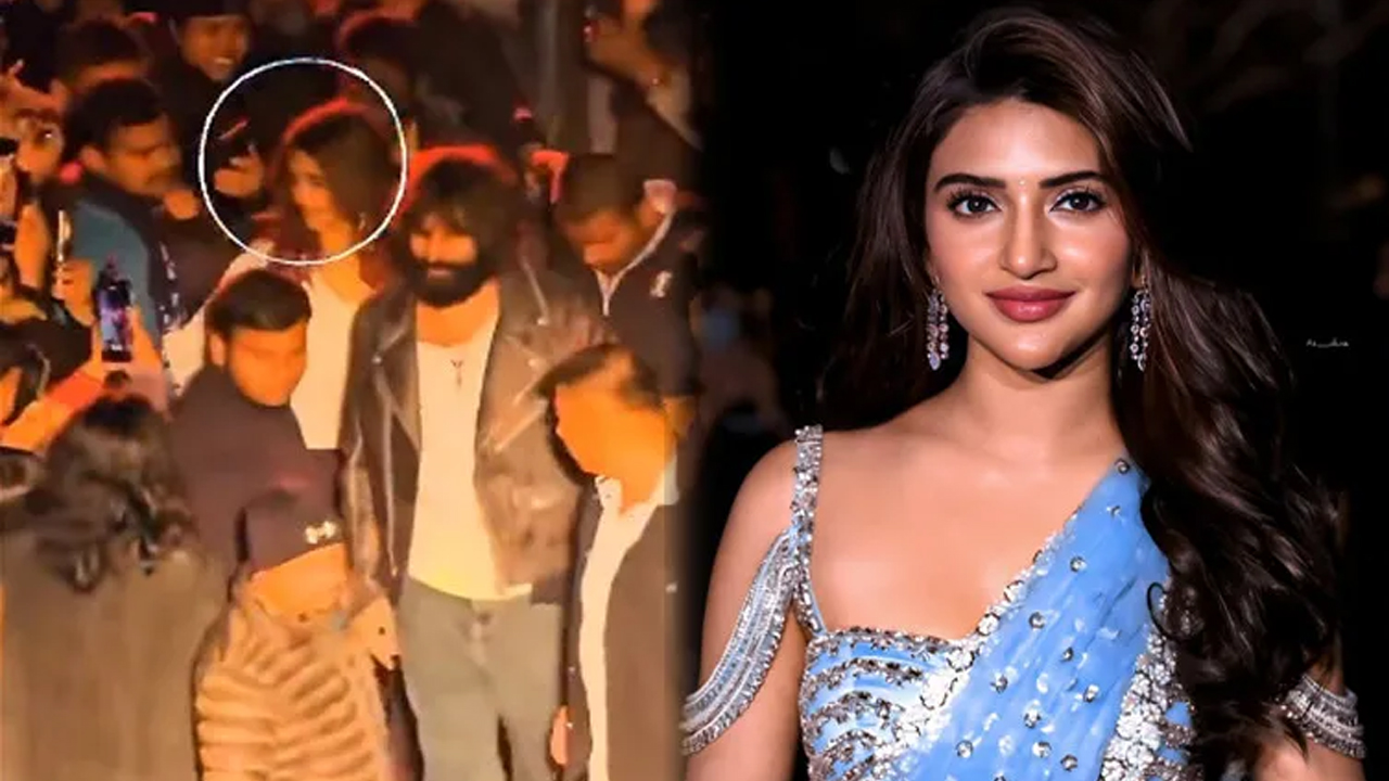 Sreeleela | హీరోయిన్‌ను చేయిపట్టి లాగిన పోకిరీలు.. షాక్‌లో యంగ్‌ బ్యూటీ శ్రీలీల..! Video