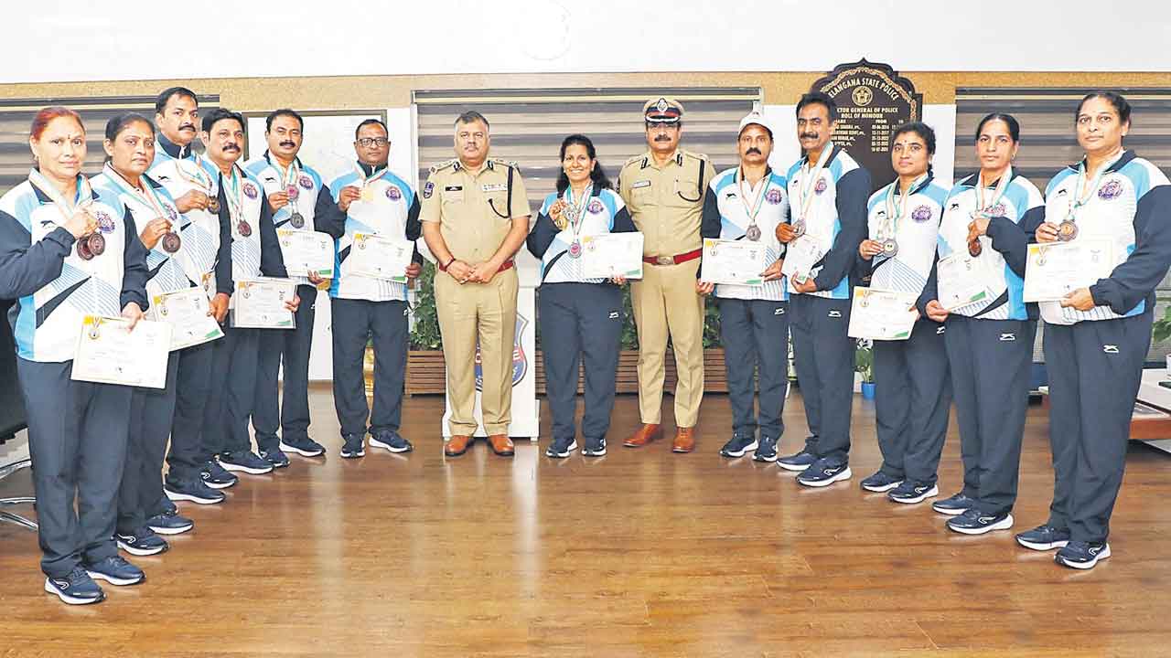 కేరళ పోలీసు క్రీడల్లో తెలంగాణకు 18 పతకాలు