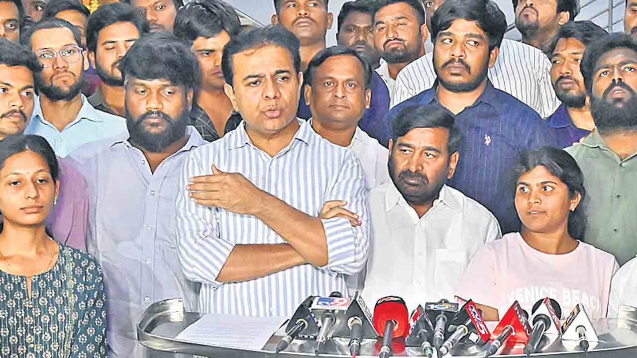 KTR | భూరక్షణ పోరాటంపై రేవంత్‌ సర్కారు దుశ్శాసన పర్వం.. విద్యార్థుల ఉద్యమానికి మద్దతు ప్రకటించిన కేటీఆర్‌