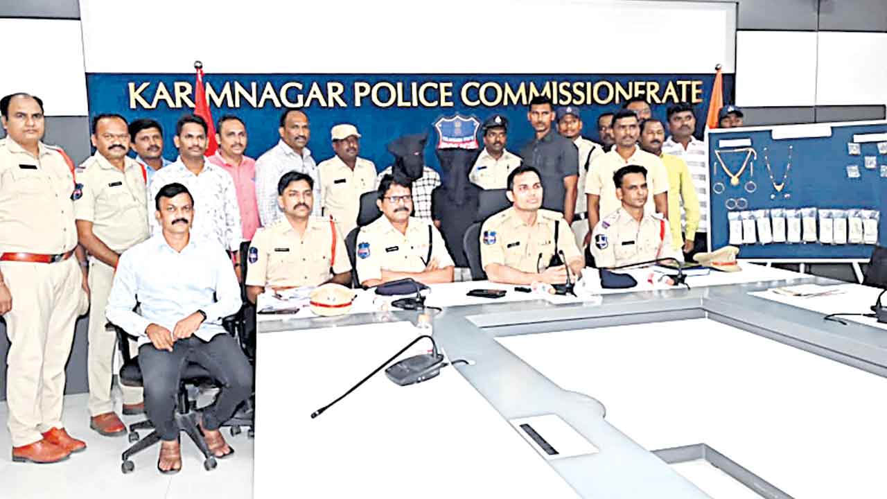 ఇద్దరు ఘరానా దొంగల అరెస్ట్‌.. వివరాలు వెల్లడించిన సీపీ గౌష్‌ ఆలం