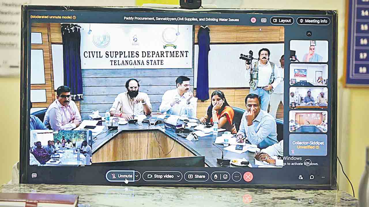 ప్రణాళికాబద్ధంగా ధాన్యం కొనుగోలు చేయాలి