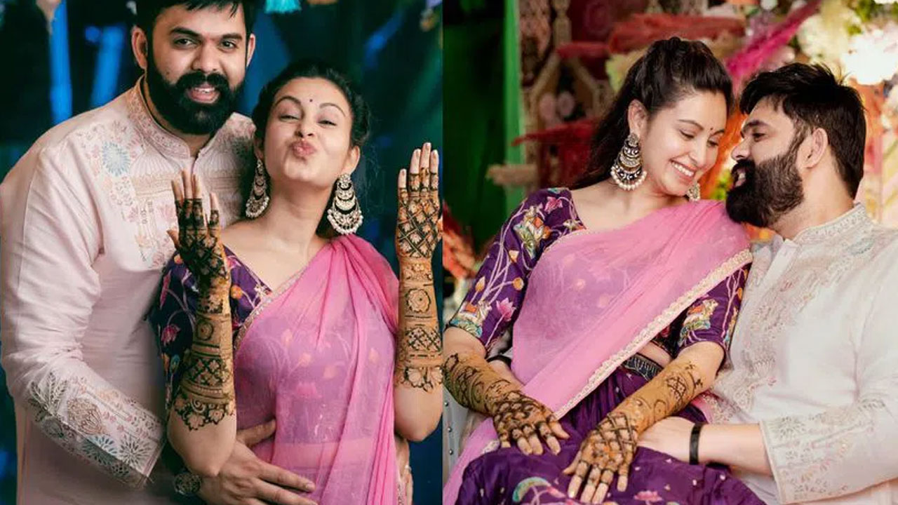 Abhinaya | ఈ అందాల న‌టి పెళ్లి వేడుక‌లు షూరూ… కాబోయే భ‌ర్త‌తో క్యూట్ పోజులు