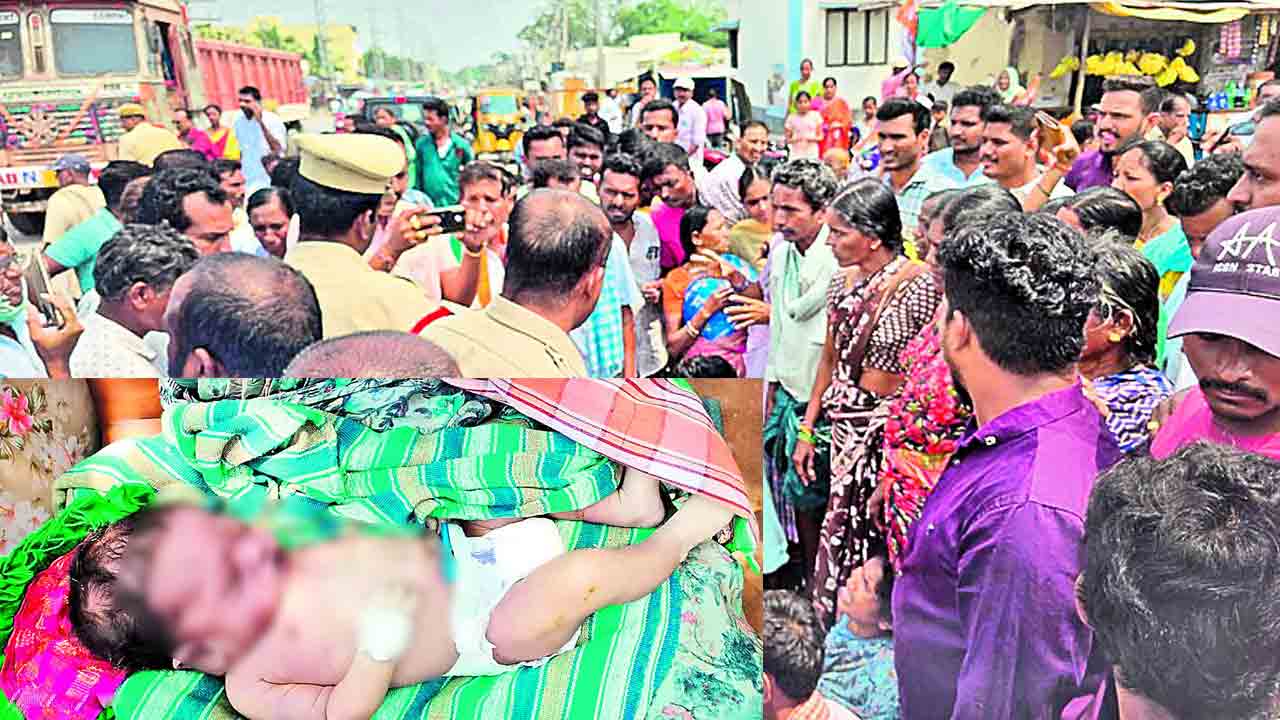 వైద్యుల నిర్లక్ష్యంతో పసికందు మృతి