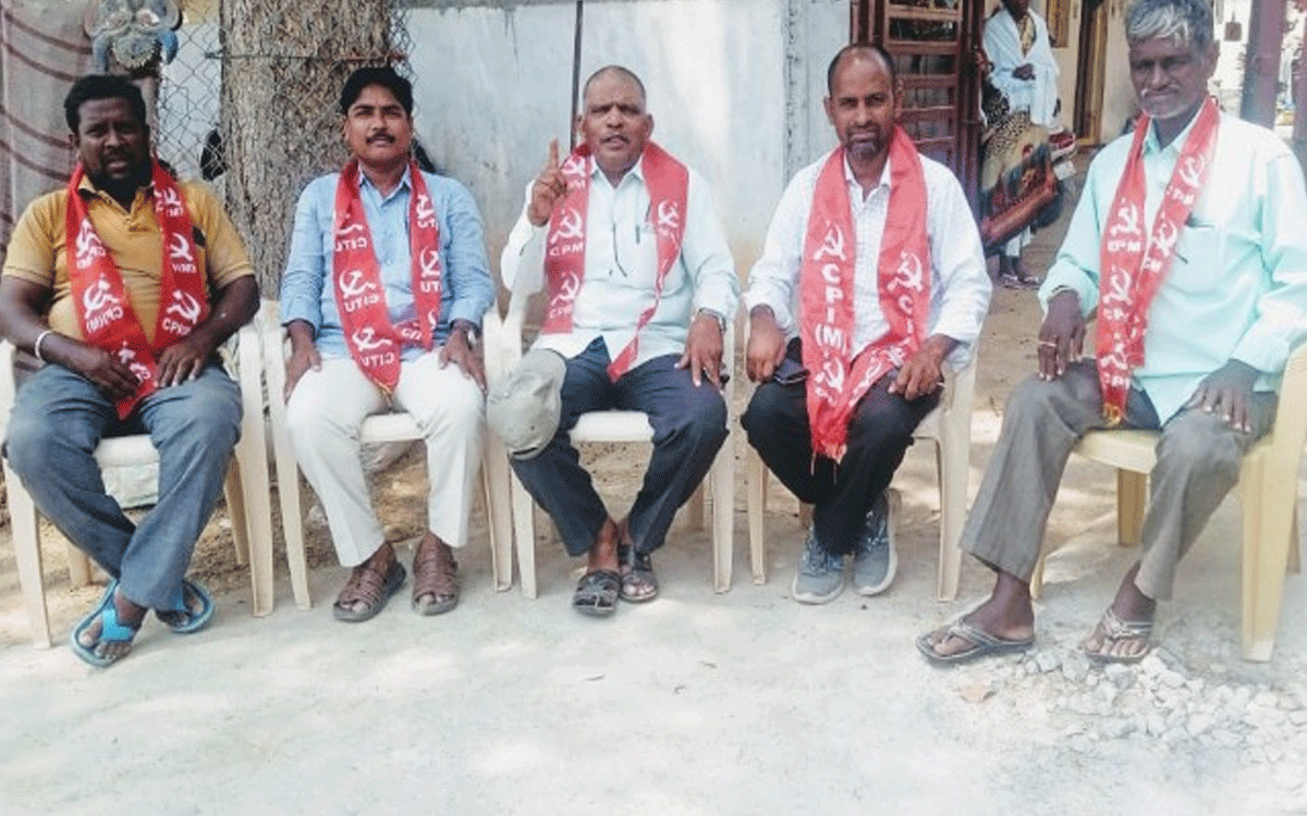 CPM : ప్ర‌భుత్వం ధాన్యం కొనుగోలు కేంద్రాలను వెంటనే ప్రారంభించాలి : బండ శ్రీ‌శైలం