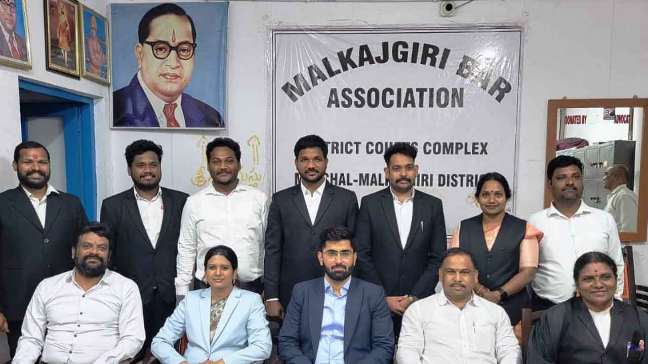 Malkajgiri | బార్ అసోసియెషన్ ఆధ్వర్యంలో న్యాయమూర్తులకు సన్మానం
