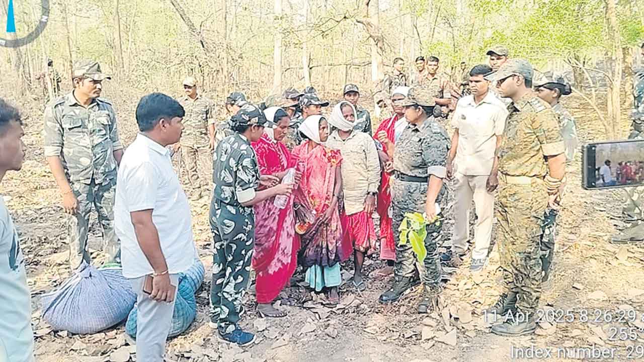 రాత్రంతా అడవిలోనే..