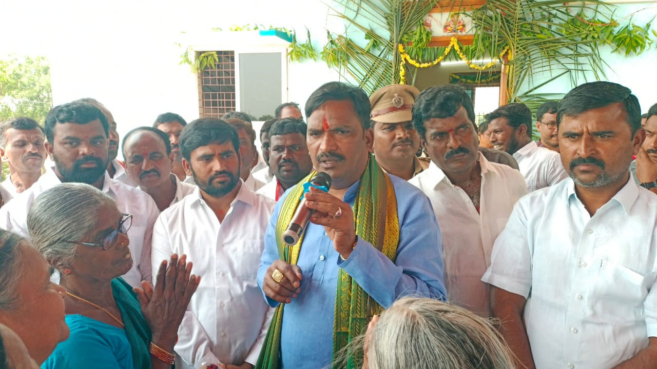 Beerla Ilaiah | ప్రజా సంక్షేమానికి ప్రభుత్వం పెద్దపీట..: ప్రభుత్వ విప్ బీర్ల ఐలయ్య