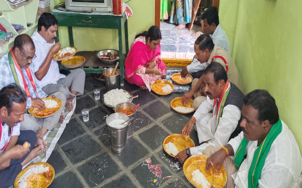 Bonakal : సన్న బియ్యాన్ని సద్వినియోగం చేసుకోవాలి : పువ్వాల దుర్గాప్ర‌సాద్‌