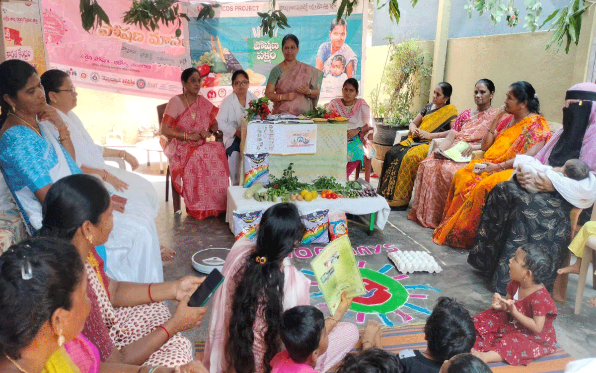 Pregnant Women : గర్భిణులకు పోషకాహారం అందించాలి : సీడీపీఓ లక్ష్మి ప్రసన్న