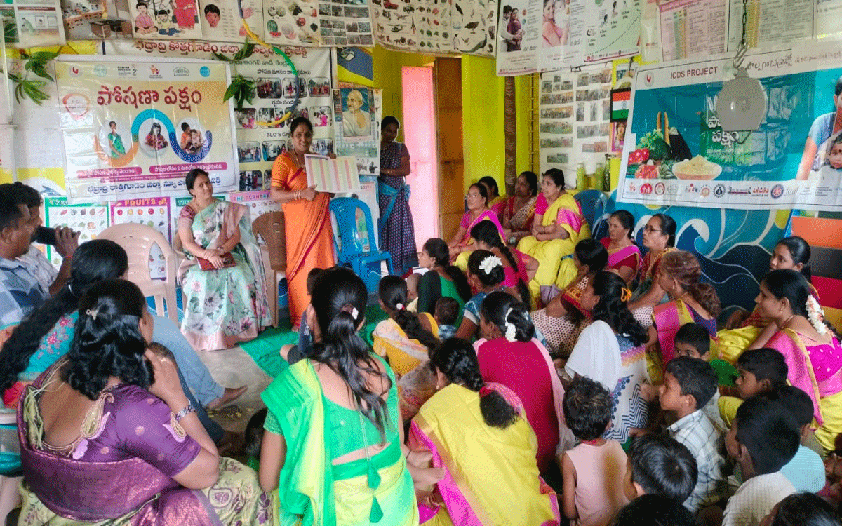 Palvancha : తల్లి ఆరోగ్యంగా ఉంటేనే బిడ్డకు త‌గినంత‌ పోషకాలు : సీడీపీఓ ల‌క్ష్మిప్ర‌స‌న్న‌