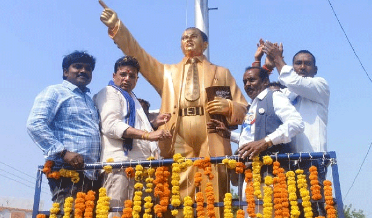 Sridhar babu | బడుగుల అభివృద్ధికి కృషి చేసిన మహనీయుడు డాక్టర్‌ బీఆర్‌ అంబేద్కర్‌