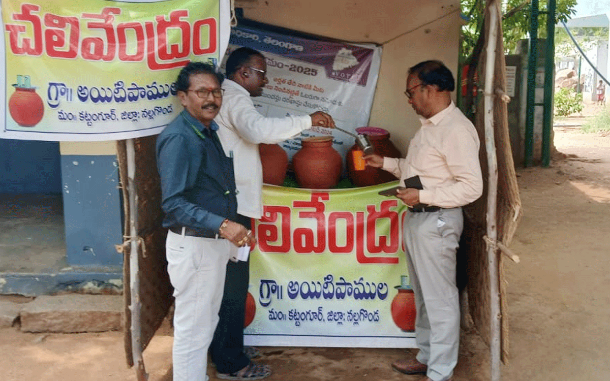 Kattangur : వంద శాతం ప‌న్ను బ‌కాయిలు వ‌సూలు చేయాలి : డీపీఓ వెంకయ్య