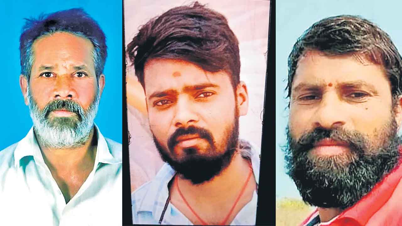 ముగ్గురు రైతుల ఆత్మహత్య.. దిగుబడులు రాక.. అప్పులు తీర్చలేక