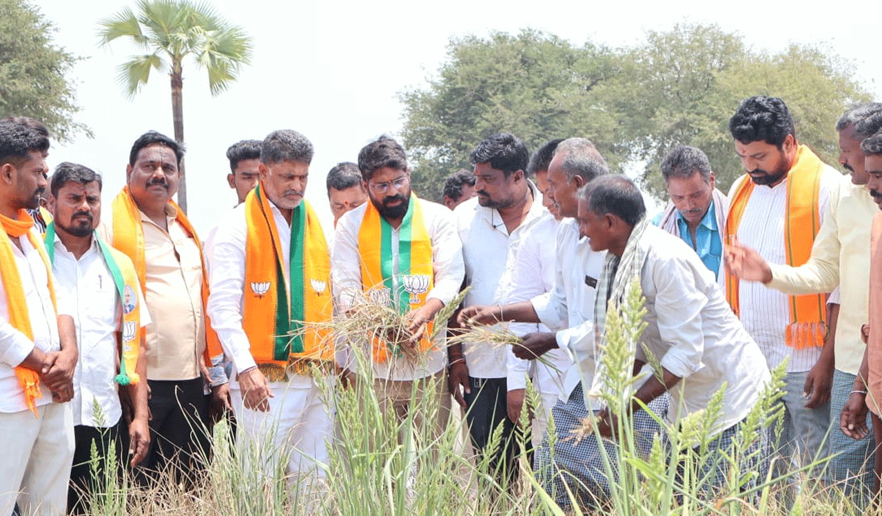 water problems | రైతుల కష్టాలు ప్రభుత్వానికి కనిపించడం లేదా..?