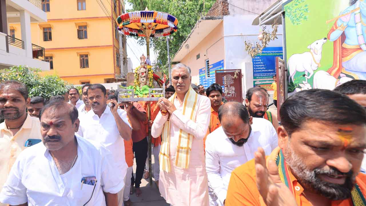 Harish Rao | హనుమాన్ సర్వ జగత్ రక్షకుడు : హ‌రీశ్‌రావు